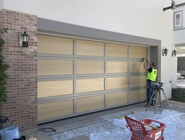 Garage door replacement service by Paramount Garage Door Repair in Paramount