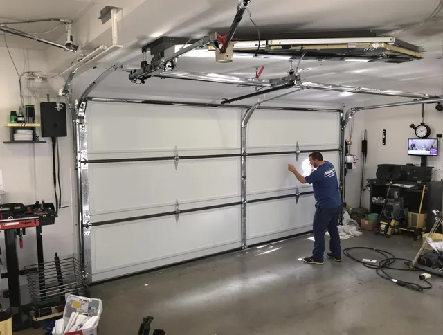 Professional garage door repair service by Paramount Garage Door Repair in Paramount