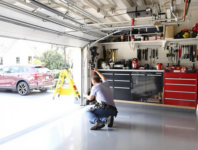 Local garage door repair service by Paramount Garage Door Repair in Paramount