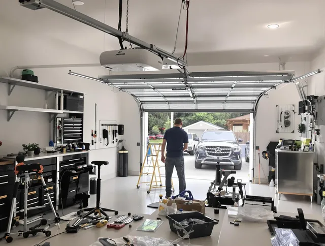 Garage door opener installation by Paramount Garage Door Repair in Paramount